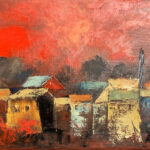 Istra, 50x20 cm, oil on canvas