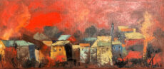 Istra, 50x20 cm, oil on canvas