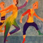 Dance, 25x20 cm, oil on canvas